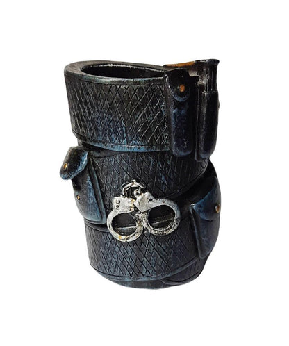 Police Officer Belt Pen and Pencil Holder Police Gifts Idea Police Decor Memorabilia Polyresin Desk Organizer