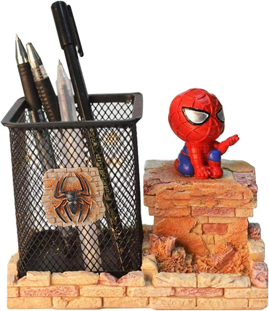 Pen Holder, Creative Novelty Office Desk Decorations Man Boy Girls Gadgets Pencil Holder Stationery Storage Box Desk Organizer Caddy for Office, Home Unique Gifts