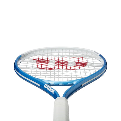 2 Wilson Ultra Power XL 112 Tennis Racket - High Performance Blue/White, Grip Size 3 (4 3/8")