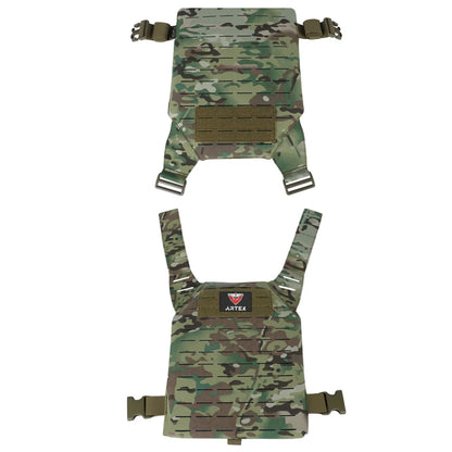 ARTEX Simple Weighted Vest Men Womens Weighted Vest for Walking Running Training Rucking Adjustable Weight Vest Tactical Vests