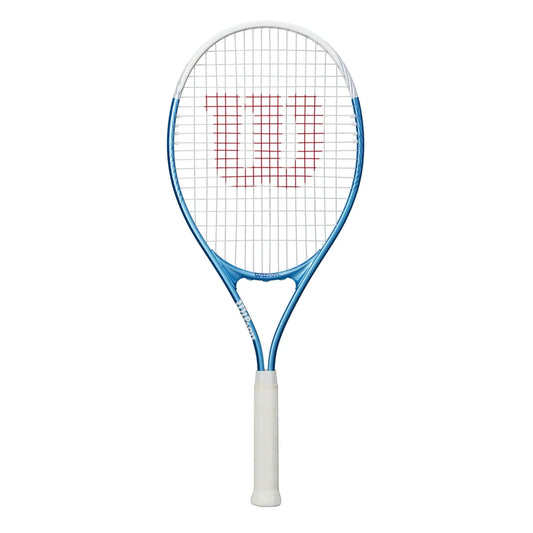 2 Wilson Ultra Power XL 112 Tennis Racket - High Performance Blue/White, Grip Size 3 (4 3/8")