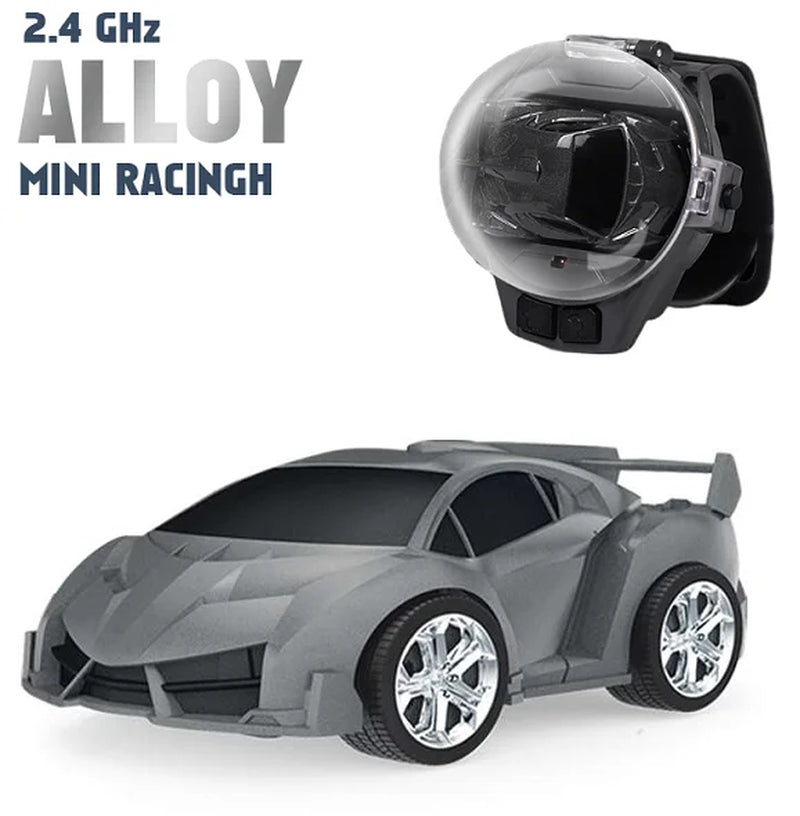 2.4G Mini Watch Control Car Cute RC Car Kids Companion Birthday Boy Girl Gift Christmas Watch RC Car Toy