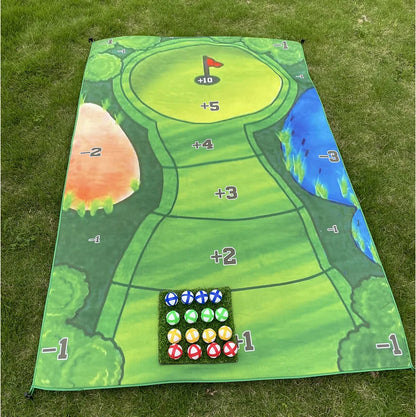 Leisure Golf Strike Game Pad Outdoor Camping Sports Golf Game Set Leisure Travel Parent Child Interaction Leisure Golf Set