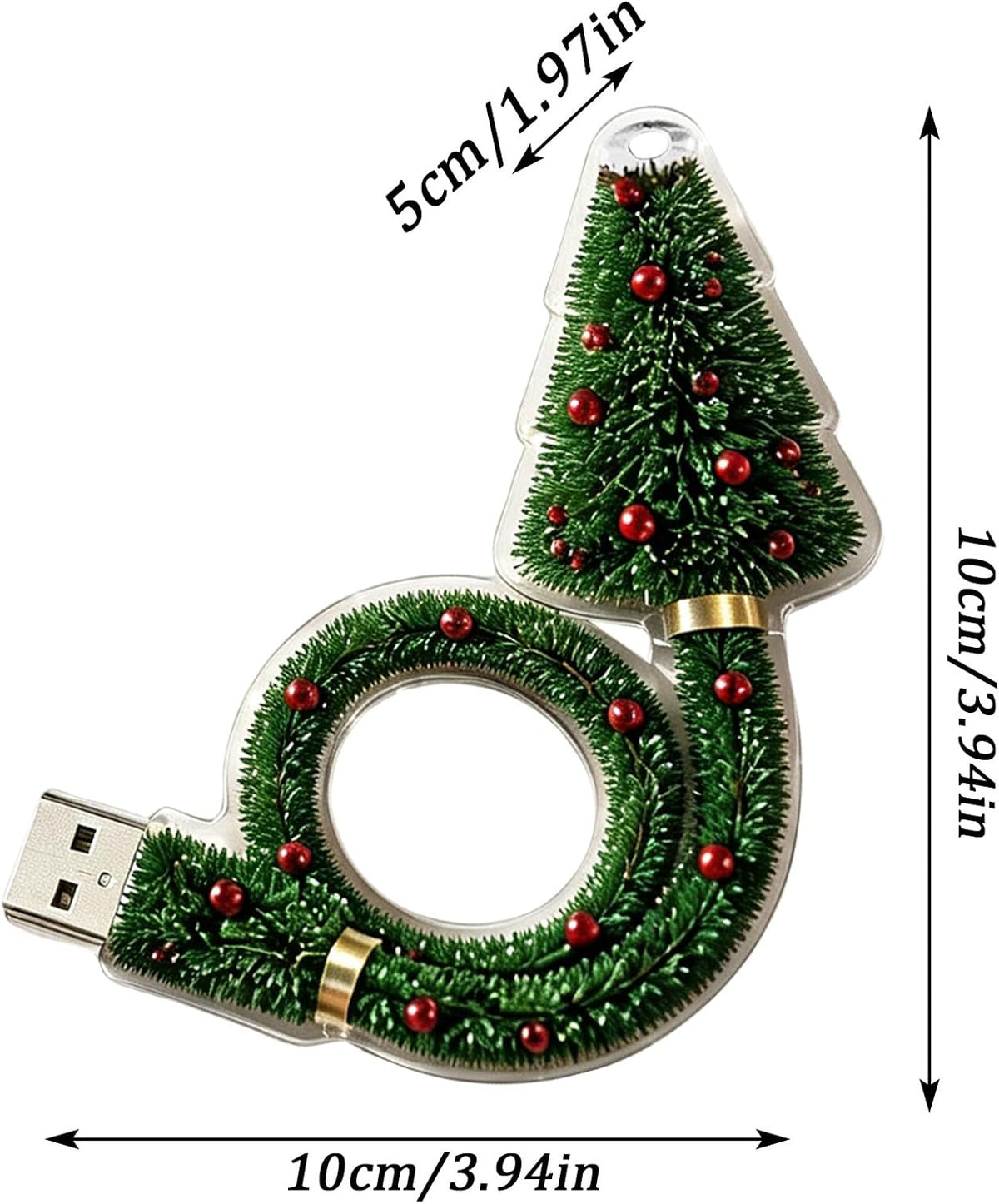 Christmas Projector Light Indoor, USB Plug and Play HD Christmas Projector
