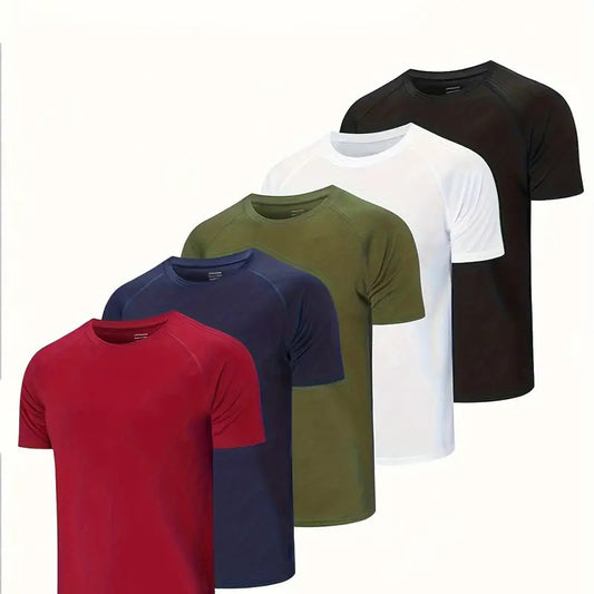 Loose Fit Round Neck Short Sleeve T-Shirt Tee Shirt