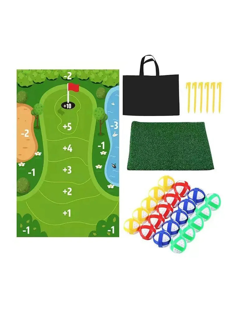 Leisure Golf Strike Game Pad Outdoor Camping Sports Golf Game Set Leisure Travel Parent Child Interaction Leisure Golf Set