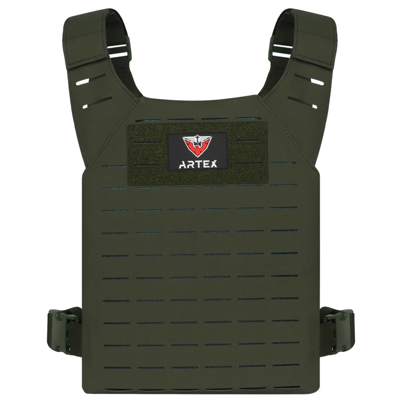 ARTEX Simple Weighted Vest Men Womens Weighted Vest for Walking Running Training Rucking Adjustable Weight Vest Tactical Vests