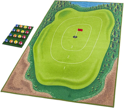 Leisure Golf Strike Game Pad Outdoor Camping Sports Golf Game Set Leisure Travel Parent Child Interaction Leisure Golf Set