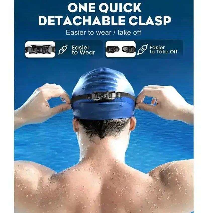 2 Pack Anti‑Fog Swim Goggles for Adults & Kids | 180° Wide View,Uv Protection, Adjustable Strap, Colorful Mirrored Lenses for Men & Women&Kids Outdoorfun