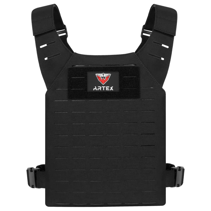 ARTEX Simple Weighted Vest Men Womens Weighted Vest for Walking Running Training Rucking Adjustable Weight Vest Tactical Vests