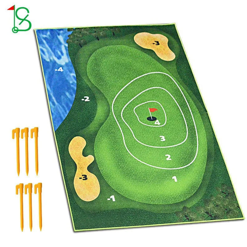 Leisure Golf Strike Game Pad Outdoor Camping Sports Golf Game Set Leisure Travel Parent Child Interaction Leisure Golf Set
