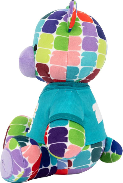FIFA World Cup 2026 10-Inch Colorful Bear Plush - Official 2026 World Cup Collectible with FIFA Trophy Logo Tee - Ages 3+