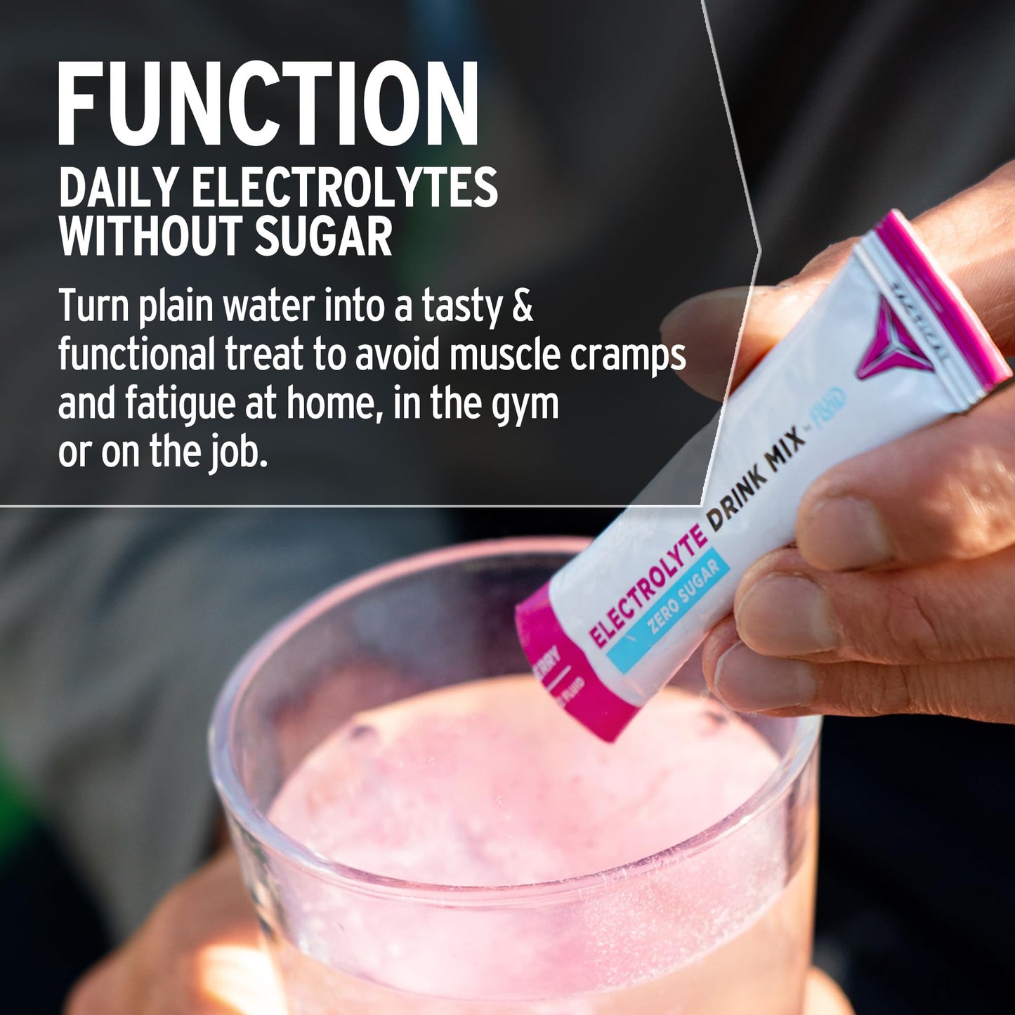 Fluid Tactical - 25 Count Zero Sugar Electrolyte Powder | Variety Pack | Travel Ready Drink Mix | Extreme Re-Hydration