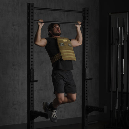 Amstaff Tactical Weighted Vest - Adjustable Weight Vests - Versatile Wearable Vest for Fitness Workouts, Strength and Endurance Training, Running