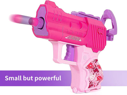 Girls Tactical Vest Kit - Pink Blaster Vest for Nerf Rebelle & N-Strike with Goggles for Ultimate Playtime Adventure!