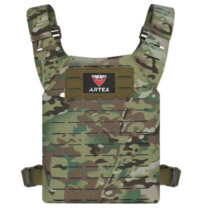 ARTEX Simple Weighted Vest Men Womens Weighted Vest for Walking Running Training Rucking Adjustable Weight Vest Tactical Vests