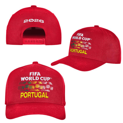 Outerstuff FIFA World Cup 2026 Pro Crown Snapback Embroidered Baseball Hat