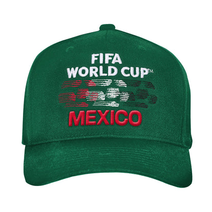 Outerstuff FIFA World Cup 2026 Pro Crown Snapback Embroidered Baseball Hat