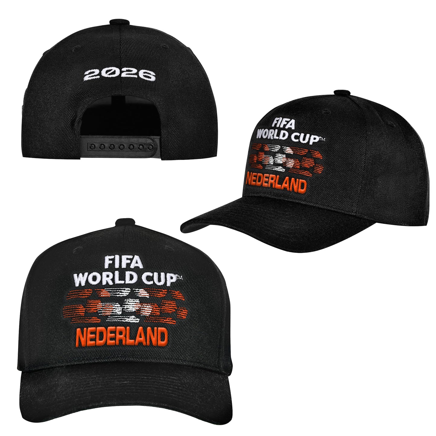 Outerstuff FIFA World Cup 2026 Pro Crown Snapback Embroidered Baseball Hat