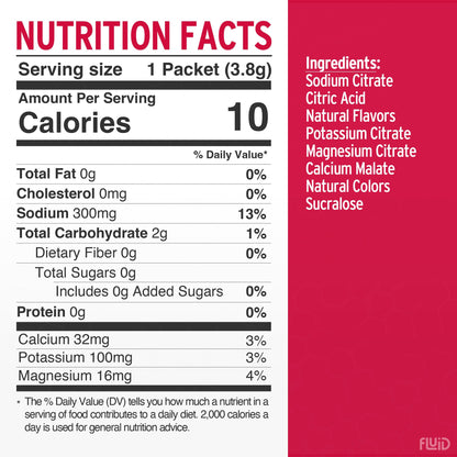 Fluid Tactical - 25 Count Zero Sugar Electrolyte Powder | Variety Pack | Travel Ready Drink Mix | Extreme Re-Hydration