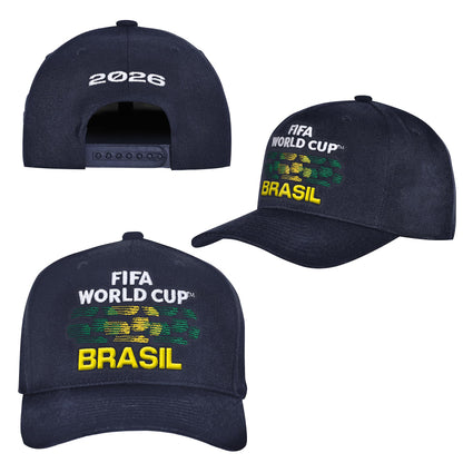 Outerstuff FIFA World Cup 2026 Pro Crown Snapback Embroidered Baseball Hat