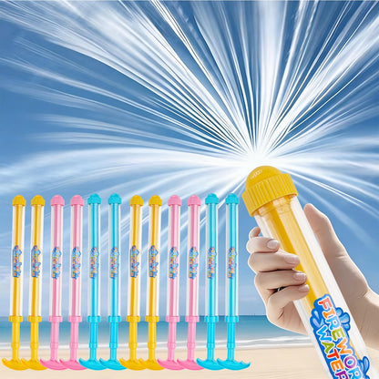 6Pack Creativity Fireworks Water Gun, Sprays Water Like Fireworks, Squirt Gun for Kids, Bulk Samll Water Blaster Summer Pool, Backyard, Beach, Birthday Party Outdoor Game Toys