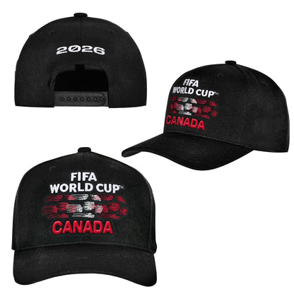 Outerstuff FIFA World Cup 2026 Pro Crown Snapback Embroidered Baseball Hat