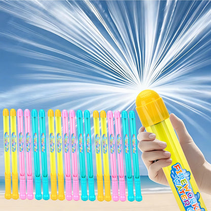 6Pack Creativity Fireworks Water Gun, Sprays Water Like Fireworks, Squirt Gun for Kids, Bulk Samll Water Blaster Summer Pool, Backyard, Beach, Birthday Party Outdoor Game Toys