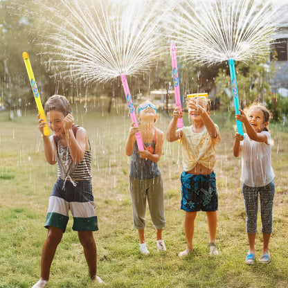 6Pack Creativity Fireworks Water Gun, Sprays Water Like Fireworks, Squirt Gun for Kids, Bulk Samll Water Blaster Summer Pool, Backyard, Beach, Birthday Party Outdoor Game Toys
