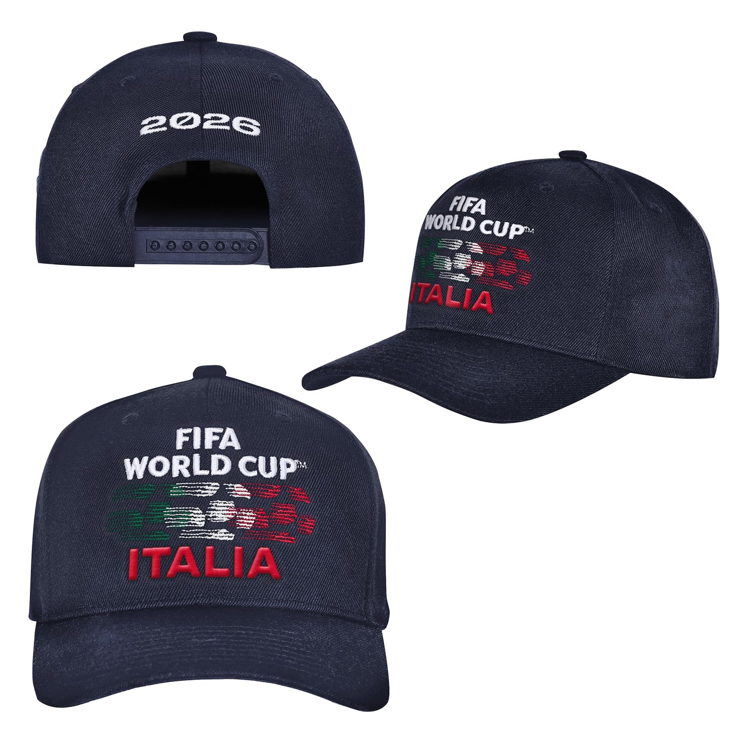 Outerstuff FIFA World Cup 2026 Pro Crown Snapback Embroidered Baseball Hat
