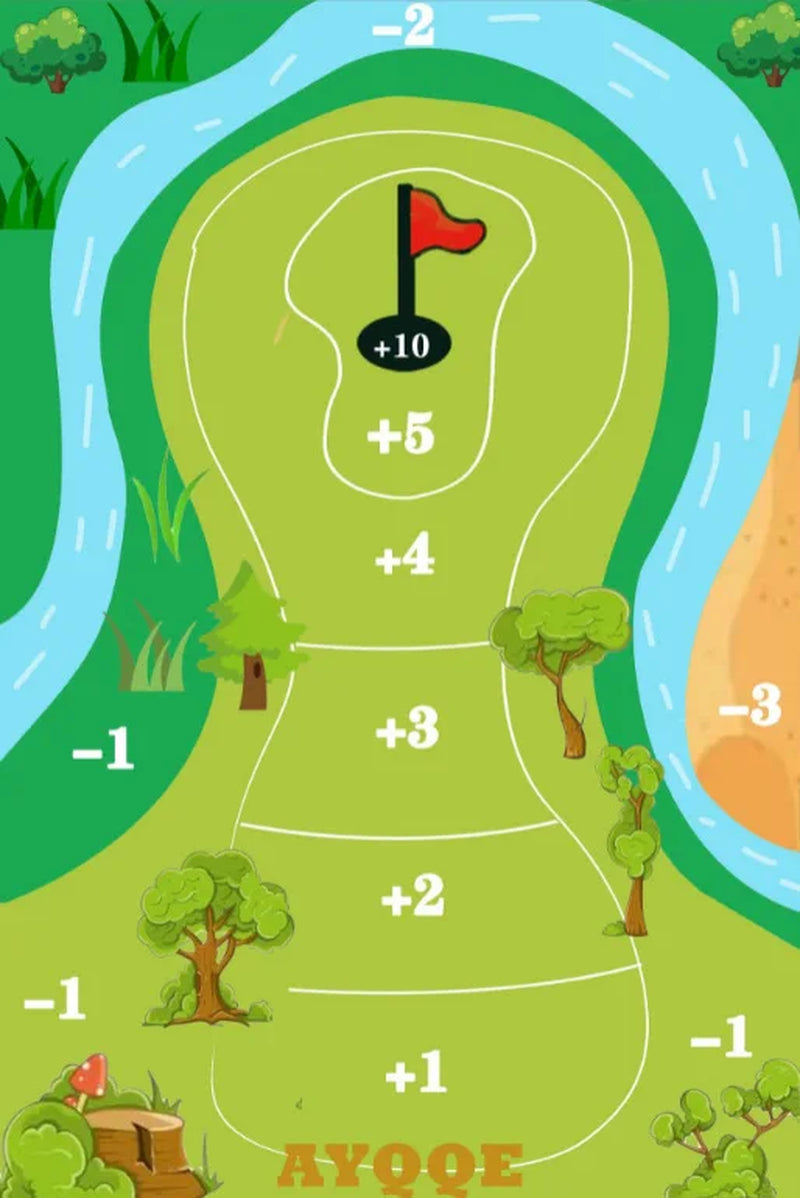 Leisure Golf Strike Game Pad Outdoor Camping Sports Golf Game Set Leisure Travel Parent Child Interaction Leisure Golf Set