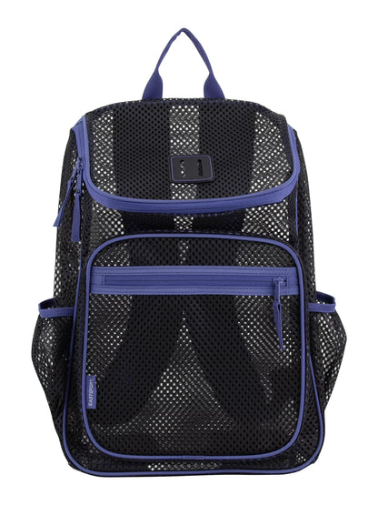 Myth Pro Top Loader Mesh Backpack, Black/Skipper Blue