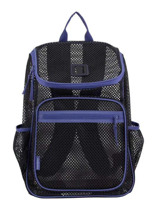 Myth Pro Top Loader Mesh Backpack, Black/Skipper Blue