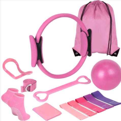 13-Piece Yoga & Pilates Set – Full Body Training Kit