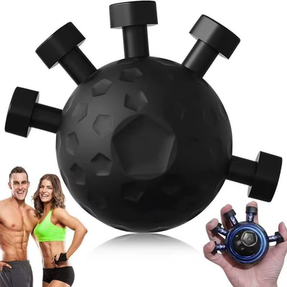 5-Finger Grip Trainer with Resistance Ball – Hand Rehab & Strength