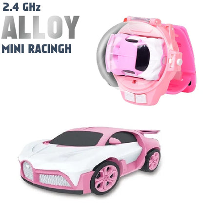 2.4G Mini Watch Control Car Cute RC Car Kids Companion Birthday Boy Girl Gift Christmas Watch RC Car Toy