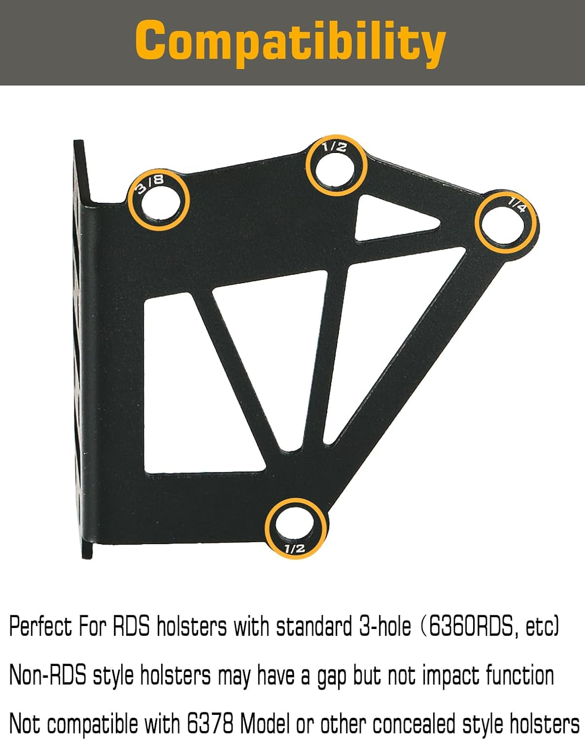 Tactical Holster Adapter Tourniquet Holder Mount for QLS Kit