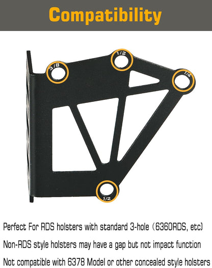 Tactical Holster Adapter Tourniquet Holder Mount for QLS Kit