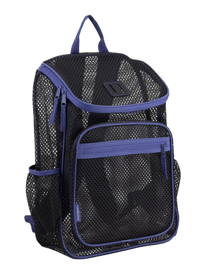 Myth Pro Top Loader Mesh Backpack, Black/Skipper Blue
