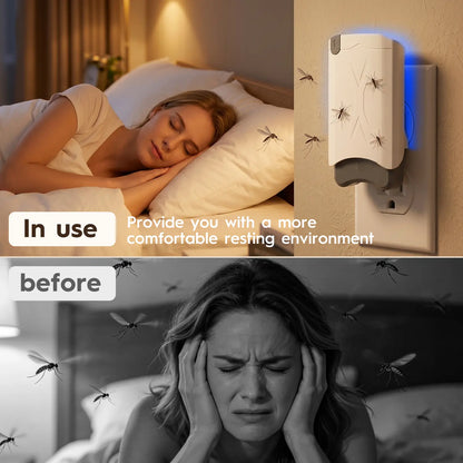 Electronic Mosquito Trap with UV Light - Includes One Device and One Cartridge