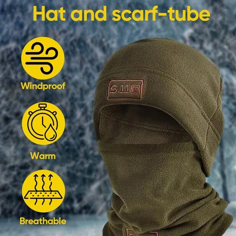 Polar Fleece Balaclava Hood Face Mask, Winter Thermal Face Mask, Ski Mask for Men & Women, Face Maskcold Weather Neck Warme