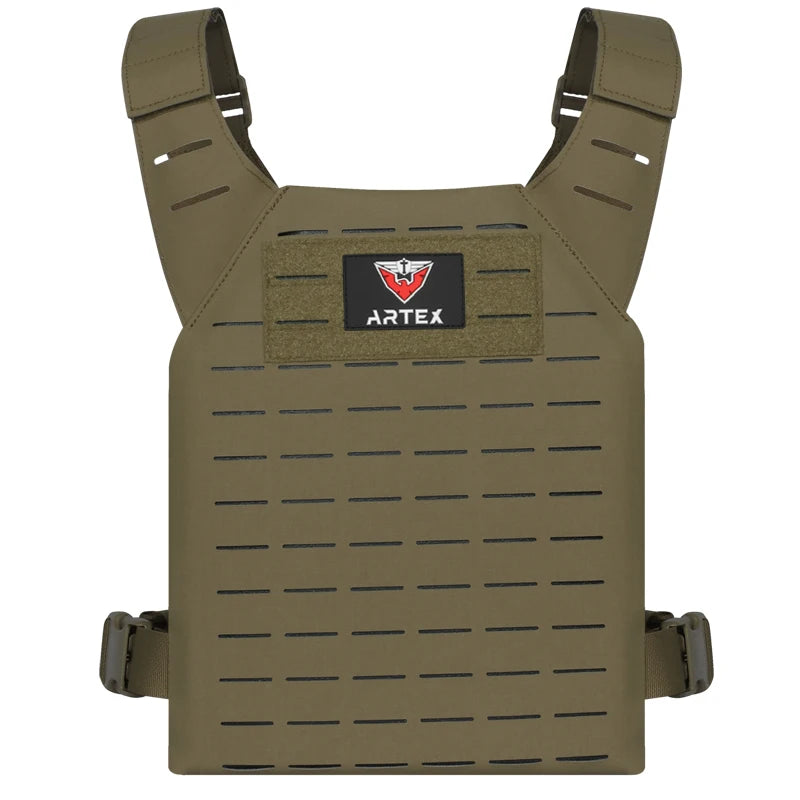 ARTEX Simple Weighted Vest Men Womens Weighted Vest for Walking Running Training Rucking Adjustable Weight Vest Tactical Vests