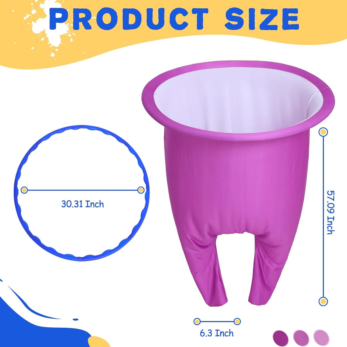 Granny Pants Yard Game, Oversized Granny Pants Outdoor Games,Giant Stretchy Pants, Fun Tossing Games Props for Outdoor Parties, Group Gatherings, Adults and Family