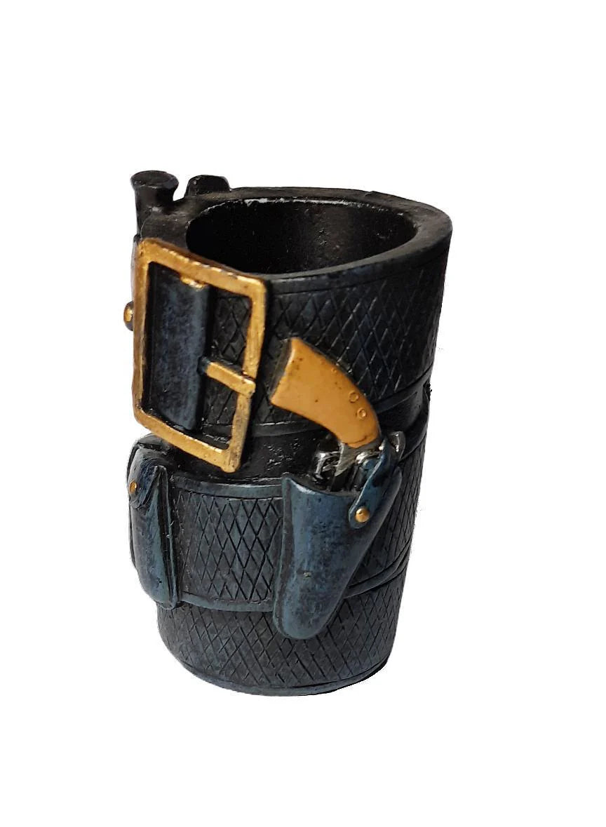 Police Officer Belt Pen and Pencil Holder Police Gifts Idea Police Decor Memorabilia Polyresin Desk Organizer