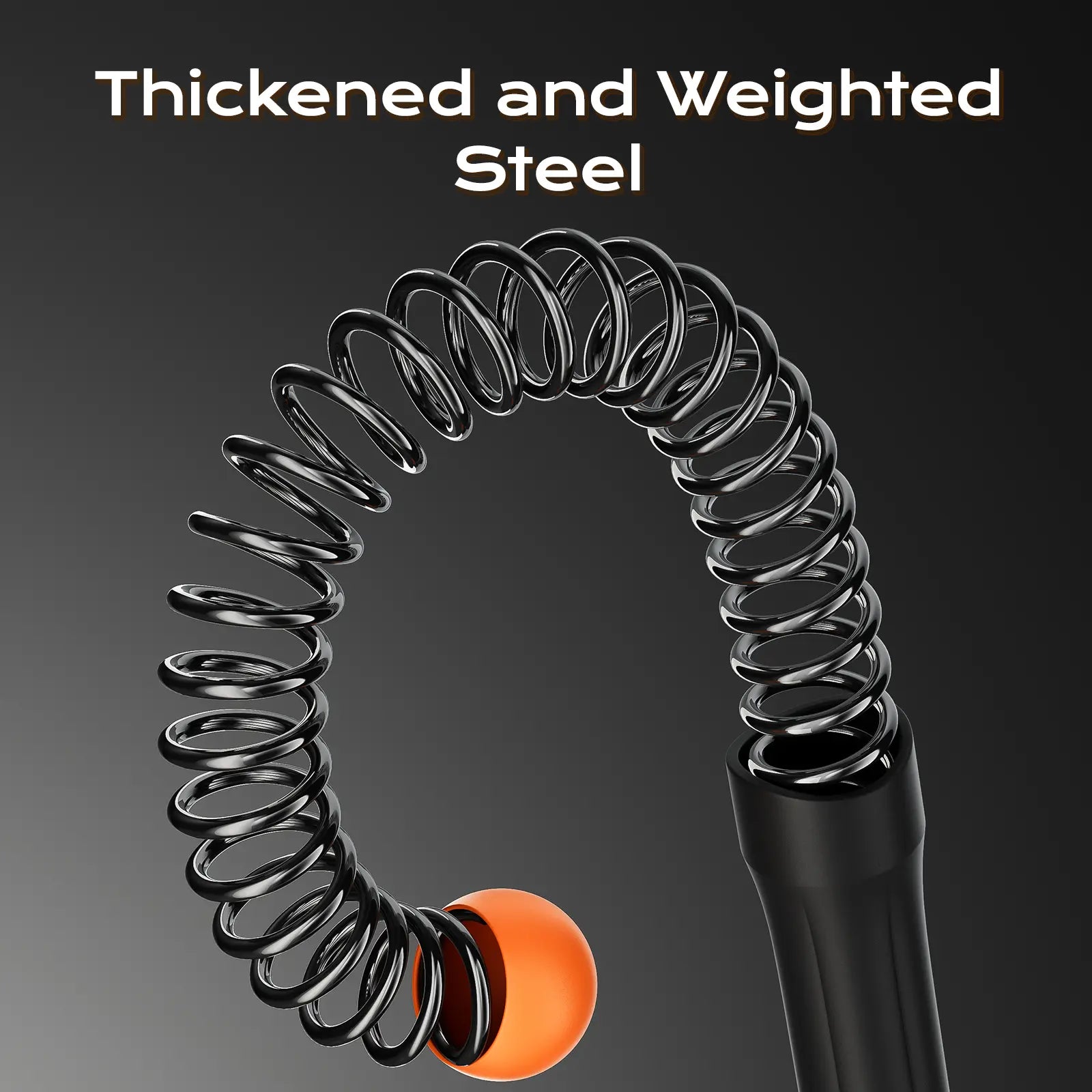 Weighted Cordless Battle Ropes 2PCS - Quiet Ropeless Training Rope Fitness Equipment for Home Gym, HIIT Full-Body Exercise Workout Equipment for Men & Women, Noise-Free Indoor Training Gear, Festival Gift, Gift Choice