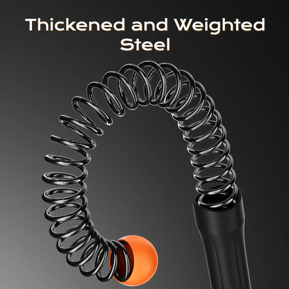 Weighted Cordless Battle Ropes 2PCS - Quiet Ropeless Training Rope Fitness Equipment for Home Gym, HIIT Full-Body Exercise Workout Equipment for Men & Women, Noise-Free Indoor Training Gear, Festival Gift, Gift Choice